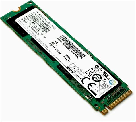 Samsung PM951 512GB SSD MZVLV512HCJH-000H1 PCIe M.2 NVMe Laptop Solid ...