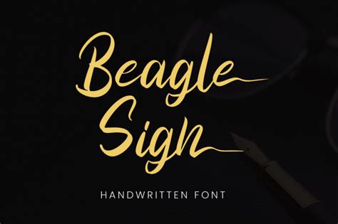 Beagle Sign – Handwritten Font by Attype Studio