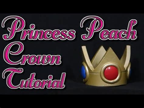 Princess Peach Crown Tutorial | Cosplay Tutorial in 2023 | Princess diy, Princess peach costume ...