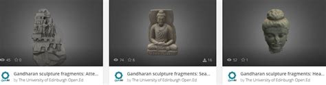 3D Gandharan Sculptures – Open.Ed