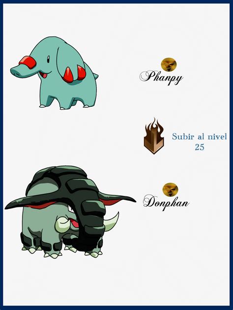 114 Phanpy Evoluciones by Maxconnery on DeviantArt