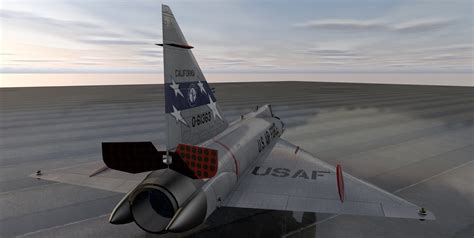 Convair F-102 Delta Dagger 3D Model by ChipBassChaos