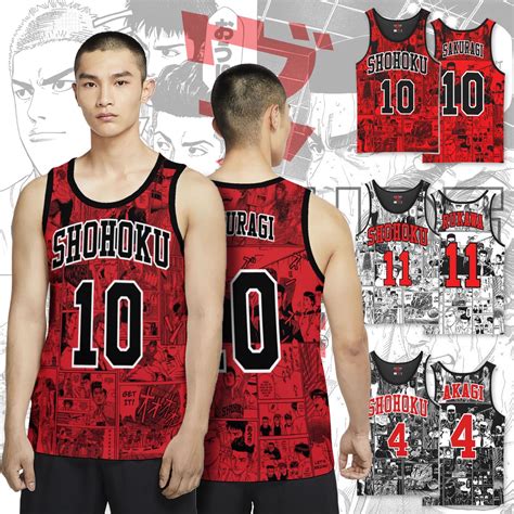 SLAMDUNK SHOHOKU BASKETBALL JERSEY | ubicaciondepersonas.cdmx.gob.mx