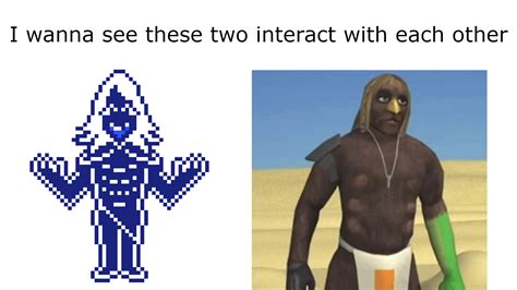 The guy on the left is Xavier from Xavier Renegade Angel btw : r/Deltarune