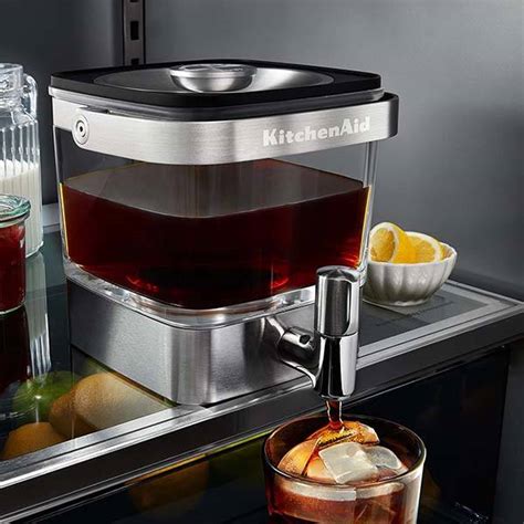 The Stainless Steel Cold Brew Coffee Maker with Tap and Reusable Steeper | Gadgetsin