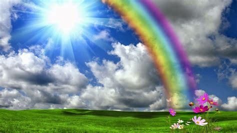 Rainbow Nature Wallpapers - Top Free Rainbow Nature Backgrounds - WallpaperAccess