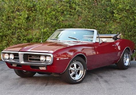 Pontiac Firebird 1967 - Cars evolution