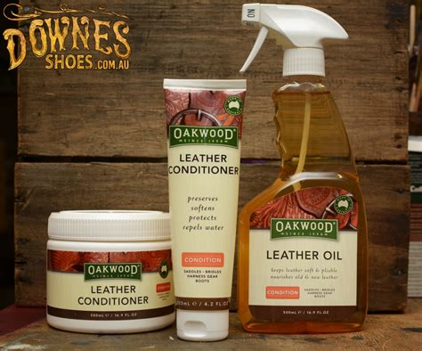 Oakwood Leather Conditioner - Downes Shoes