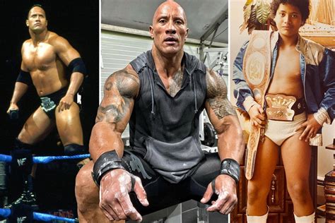 WWE legend The Rock's incredible body transformation over past 30-years ...