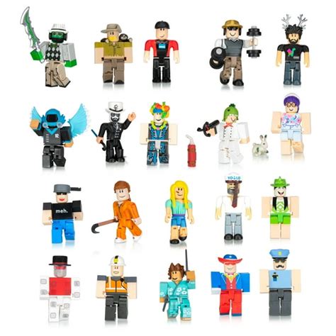 Roblox Action Collection: From the Vault 20 Figure Pack [Includes 20 Exclusive Virtual Items ...