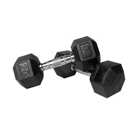 Xmark Fitness 40 -lb Chrome Fixed-Weight Dumbbell Set in the Dumbbells department at Lowes.com