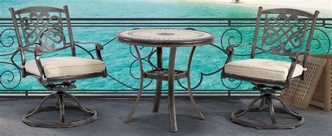 Amazon.com: MONDAWE 6-Person Cast Aluminum Outdoor Dining Table Patio Table Weather Resistance ...