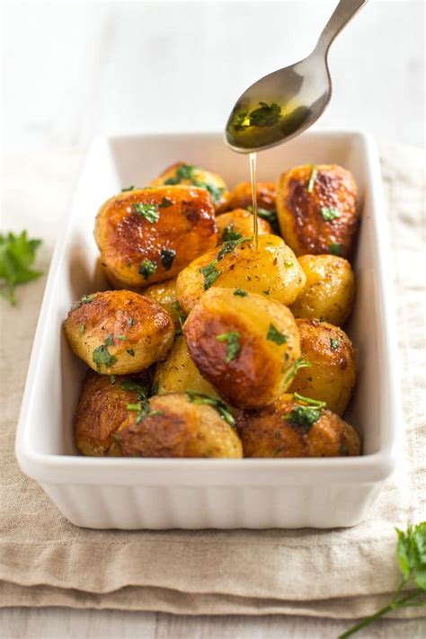 Buttery Chateau Potatoes - Easy Cheesy Vegetarian