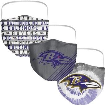 Baltimore Ravens Face Masks | Face Coverings | Cloth | Cotton