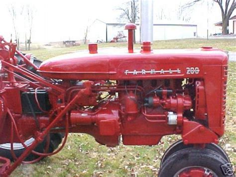 1956 farmall 200 tractor-professional restoration