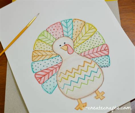 Fall Turkey Printable - U Create