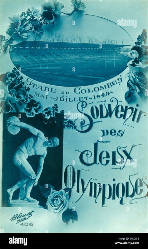 1924 paris summer olympics hi-res stock photography and images - Alamy