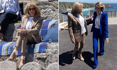 Brigitte Macron G7 Cornwall - Jaka-Attacker