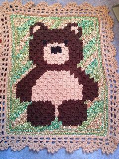 The Perfect Stitch...: Teddy Bear Baby Blanket