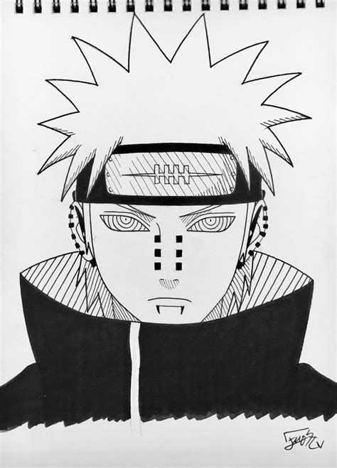 Pain (Pein) : Naruto by stephaniessf.deviantart.com on @DeviantArt ...