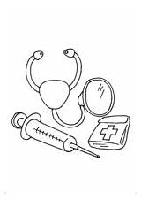 At The Doctor Coloring Pages sketch template