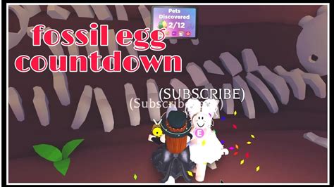 Fossil Egg Countdown (Day 2) | Adopt Me | ROBLOX - YouTube