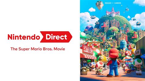 Nintendo Direct: The Super Mario Bros. Movie live stream - TrendRadars
