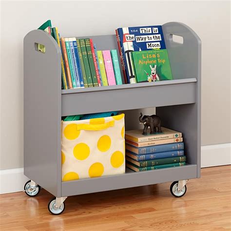 Local Branch Library Cart (Grey) | Kids bookcase, Bookshelves kids ...