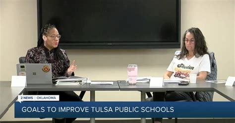 Tulsa Public School board sets new, specific targets for student improvement