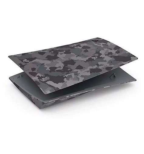 Sony PlayStation 5 PS5 Disc Edition Cover 1000031418 Gray Camouflage - US