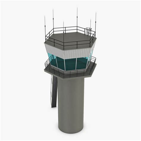 ArtStation - Airport Air Traffic Control Tower M 1 | Resources