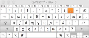 IPA keyboard layouts for Mac OS X