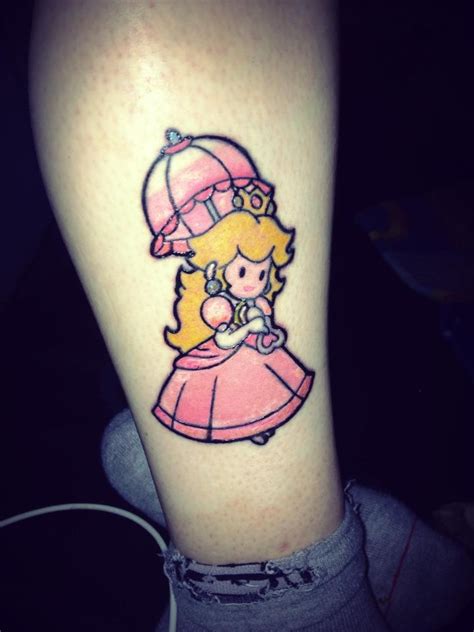 Princess Peach Tattoo