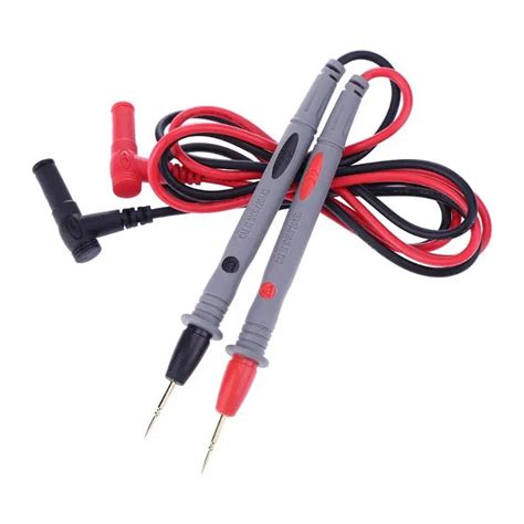 2 Pcs Multimeter Probes Replaceable Needles Test Leads Kits Probes For Digital Multimeter ...