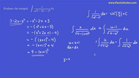 Calculus - Arcsin Integrals - Problem 1 - YouTube