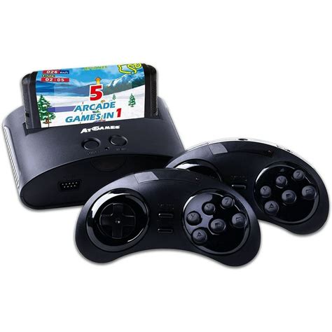 Sega Genesis Classic Game Console Deluxe Exclusive Bundle - Walmart.com - Walmart.com