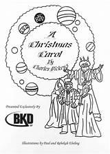 A Christmas Carol Coloring Pages sketch template