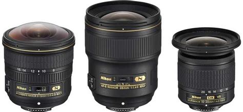 Nikon Unveils 3 New Wide-Angle Lenses