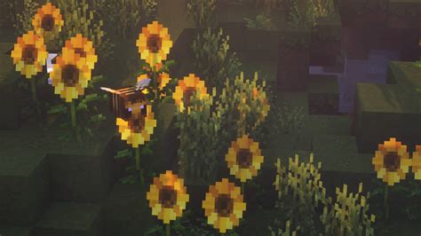 Download Sunflower Garden Minecraft Aesthetic Wallpaper | Wallpapers.com