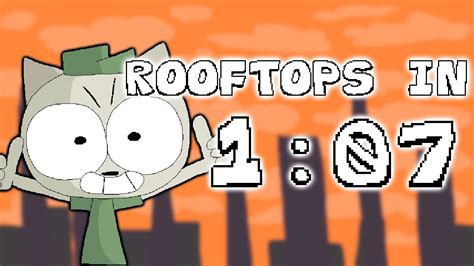 Internship (Pizza Tower Fangame) Speedrun: Rooftops in 1:07 - YouTube