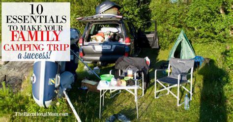 10 Essentials to Make Your Family Camping Trip a Success