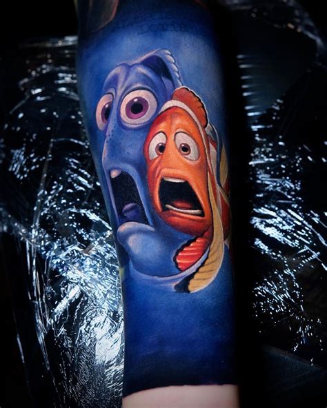 Finding Nemo Tattoo | Best Tattoo Ideas For Men & Women