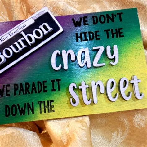 Bourbon Street Sign - Etsy