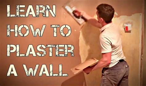 Learn How To Plaster A Wall Like A Pro - Plastering For Beginners