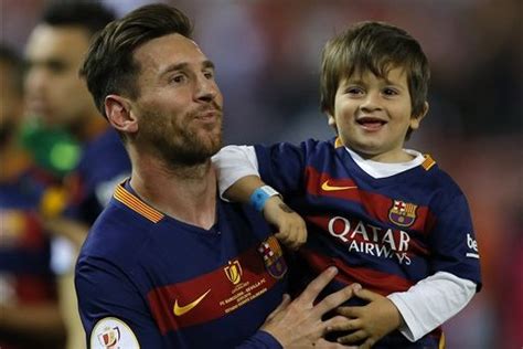 Lionel Messi Suggests Son Thiago Has Little Interest in Football | Bleacher Report