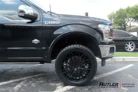 2007 Ford F150 Black Rims