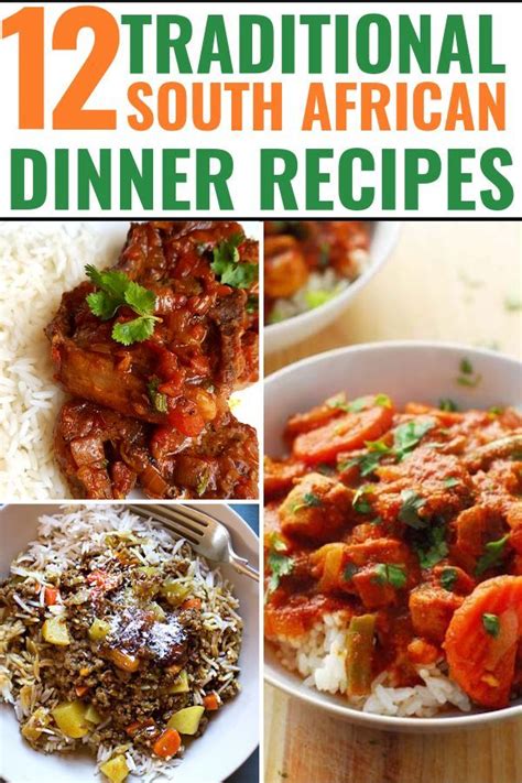 12 South African Dinner Recipes - Traditional South African Dinner Party Menu Ideas | South ...