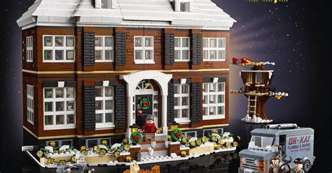 The Huge LEGO Ideas Home Alone House Set Is Back In Stock