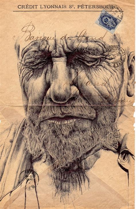 20+ Pieces of Ballpoint Pen Art and Photorealistic Portraits