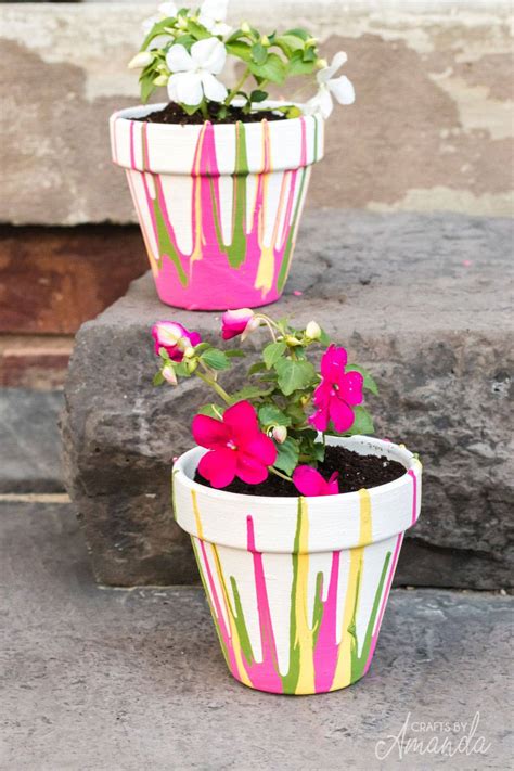 21+ Best Flower Pot Painting Crafts to Try this Year